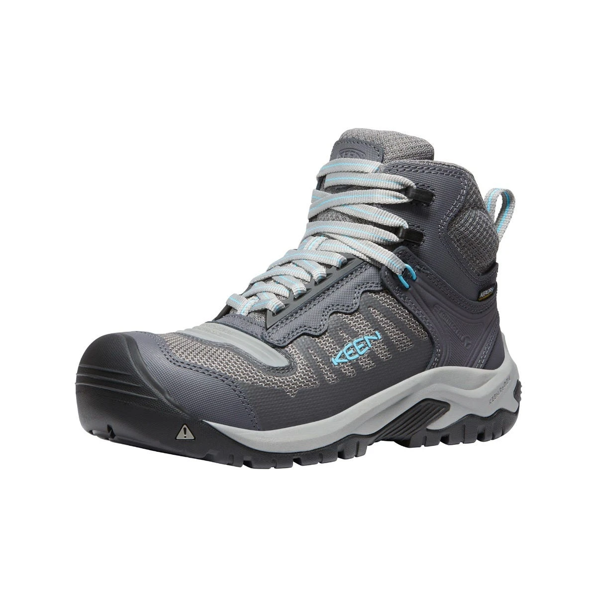 Keen Utility Boots: Women's 1027104 Magnet Ipanema Carbon Fiber Toe Reno Mid KBF Waterproof Work Boot 2 Keen Utility Boots: Women's 1027104 Magnet Ipanema Carbon Fiber Toe Reno Mid KBF Waterproof Work Boot - Image 2