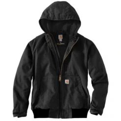 Carhartt Men's Jacket: 103371 001 Black Full Swing Armstrong Active Jacket 6 Carhartt Men's Jacket: 103371 001 Black Full Swing Armstrong Active Jacket -Fashion Clothing Store 103371 001