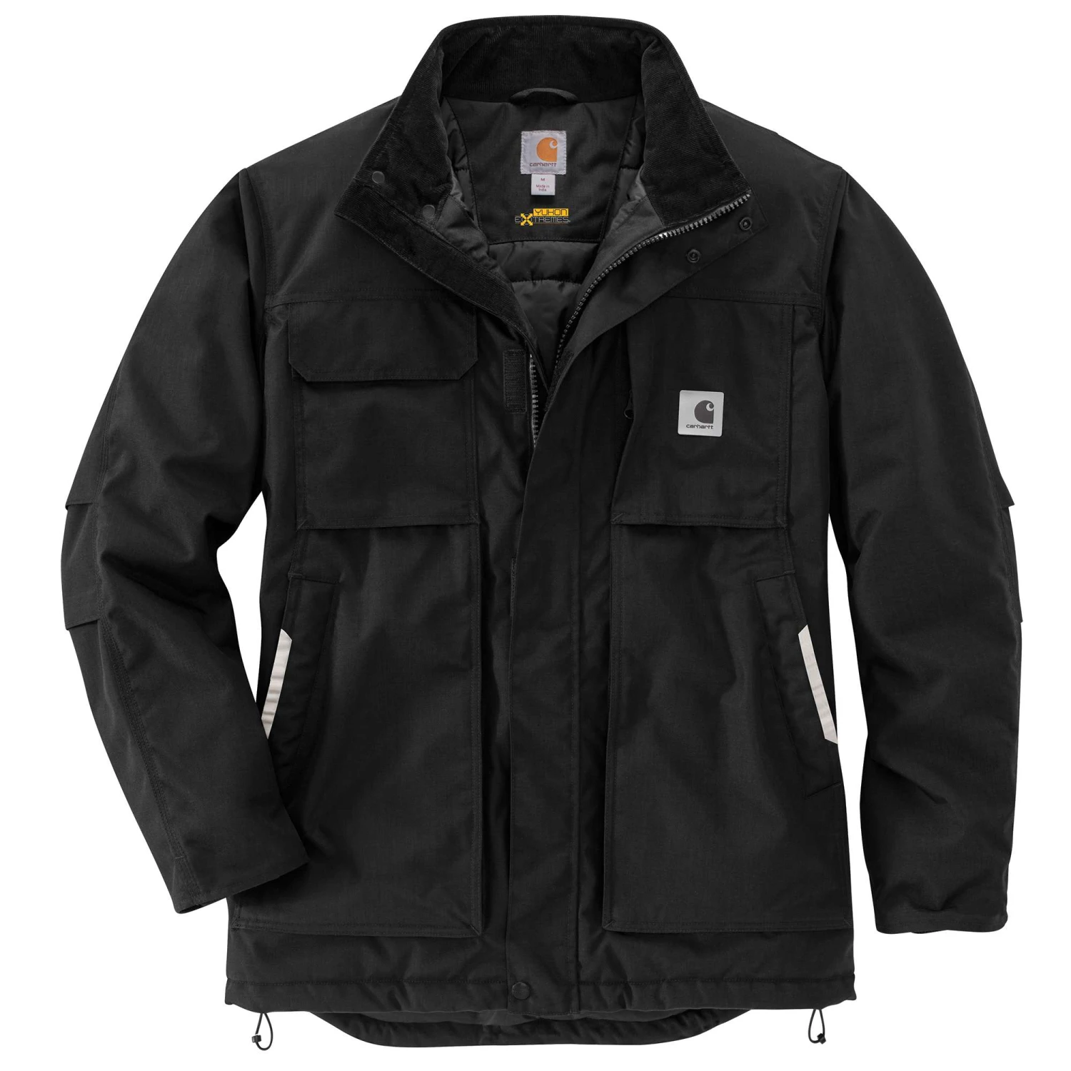 Carhartt Jackets: Men's 104460 N04 Black Full Swing Yukon Insulated Coat 2 Carhartt Jackets: Men's 104460 N04 Black Full Swing Yukon Insulated Coat - Image 2