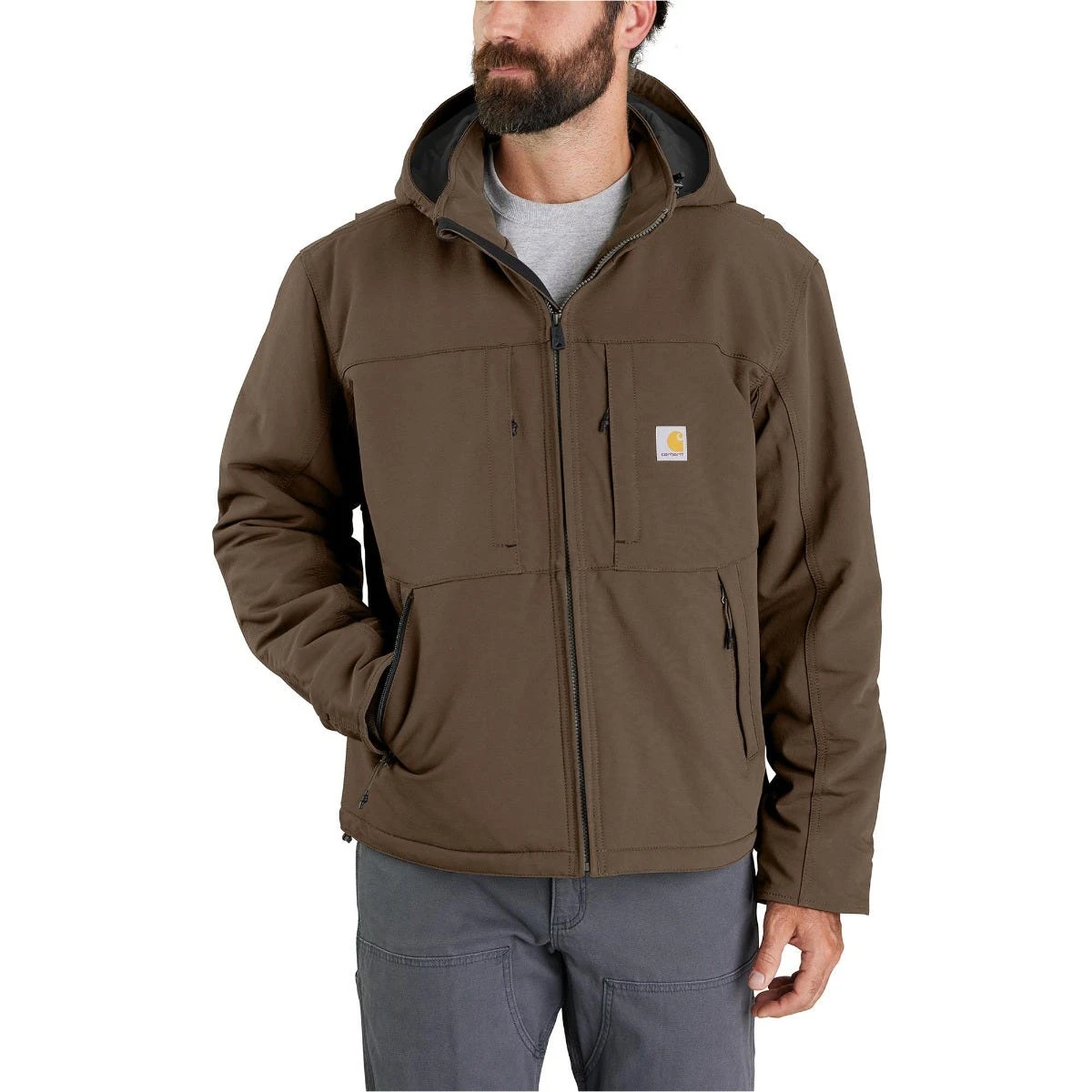 Carhartt Jackets: Men's 106006 205 Coffee Super Dux Relaxed Fit Insulated 3 Warmest Rating Jacket 1 Carhartt Jackets: Men's 106006 205 Coffee Super Dux Relaxed Fit Insulated 3 Warmest Rating Jacket