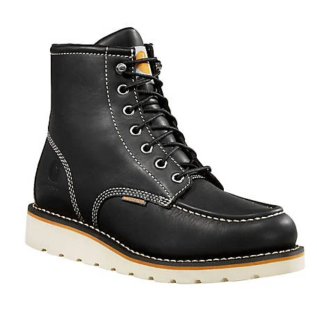 Carhartt Boots: Women's FW6021-W Black 6-Inch Soft Toe Wedge Work Boot 1 Carhartt Boots: Women's FW6021-W Black 6-Inch Soft Toe Wedge Work Boot