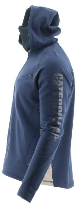 CAT Apparel: Men's 2910489 10118 Detroit Blue Viraloff Hooded Sweatshirt -Fashion Clothing Store 2910489 10118