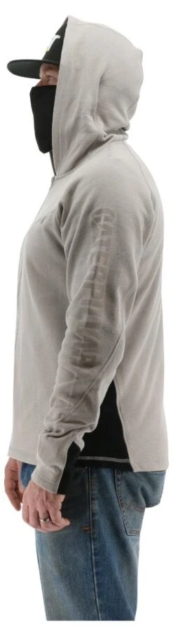 CAT Apparel: Men's 2910489 12670 Drizzle Viraloff Hooded Sweatshirt -Fashion Clothing Store 2910489 12670 1