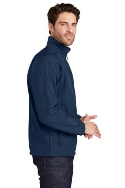 Port Authority Jackets: Men's J705 BLU Insignia Blue Textured Soft Shell Jacket 6 Port Authority Jackets: Men's J705 BLU Insignia Blue Textured Soft Shell Jacket -Fashion Clothing Store 3504 insblue 3 j705insbluemodelside1 337w
