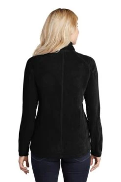 Port Authority Jackets: Women's L223 BLK Black Microfleece Jacket 7 Port Authority Jackets: Women's L223 BLK Black Microfleece Jacket -Fashion Clothing Store 5088 black 2 l223blackmodelback4 337w