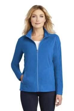 Port Authority Jackets: Women's L223 LR Light Royal Microfleece Jacket