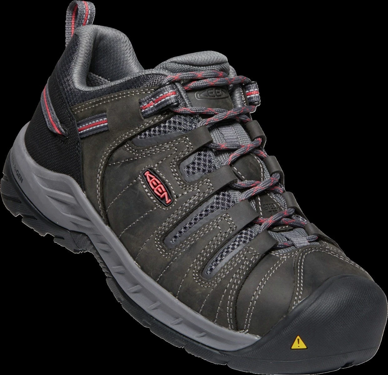Keen Utility Shoe: Women's 1023232 Magnet Rose Flint II Steel Toe Walking Work Shoe 3 Keen Utility Shoe: Women's 1023232 Magnet Rose Flint II Steel Toe Walking Work Shoe - Image 3