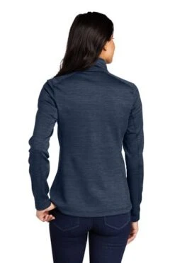 Port Authority Jackets: Women's L231 NVY Navy Digi Stripe Fleece Jacket 7 Port Authority Jackets: Women's L231 NVY Navy Digi Stripe Fleece Jacket -Fashion Clothing Store 6892 navy 2 l231navymodelback1 337w