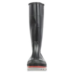 Servus Boots: Men's 75108 Black Gray Waterproof PVC 15IN Boot -Fashion Clothing Store 75108 front
