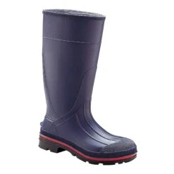 Servus Boots: Women's 75126 Navy Black Northerner Waterproof PVC 15IN Boot -Fashion Clothing Store 75126