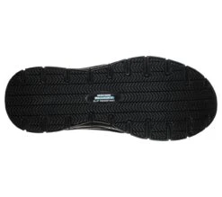 Skechers Shoes: Men's 77048 BBK Black Flex Advantage - Mcallen Slip Resistant Athletic Shoe -Fashion Clothing Store 77048 bbk c