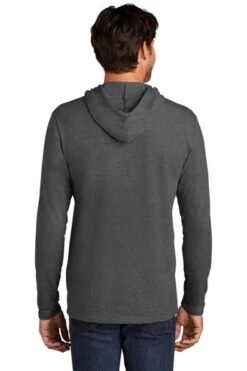 District Sweatshirts: Men's DT571 WC Washed Coal Featherweight French Terry Hoodie 7 District Sweatshirts: Men's DT571 WC Washed Coal Featherweight French Terry Hoodie -Fashion Clothing Store 9747 washedcoal 2 dt571washedcoalmodelback 337w