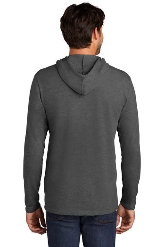 District Sweatshirts: Men's DT571 WC Washed Coal Featherweight French Terry Hoodie 4 District Sweatshirts: Men's DT571 WC Washed Coal Featherweight French Terry Hoodie - Image 4