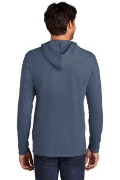 District Sweatshirts: Men's DT571 WI Washed Indigo Featherweight French Terry Hoodie 5 District Sweatshirts: Men's DT571 WI Washed Indigo Featherweight French Terry Hoodie -Fashion Clothing Store 9747 washedindigo 2 dt571washedindigomodelback 1200w