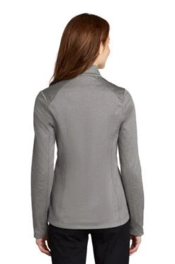 Port Authority Sweatshirts: Women's L249 GGH Gusty Grey Heather Diamond Full Zip -Fashion Clothing Store 9822 gustygreyhth 2 l249gustygreyhthmodelback 337w