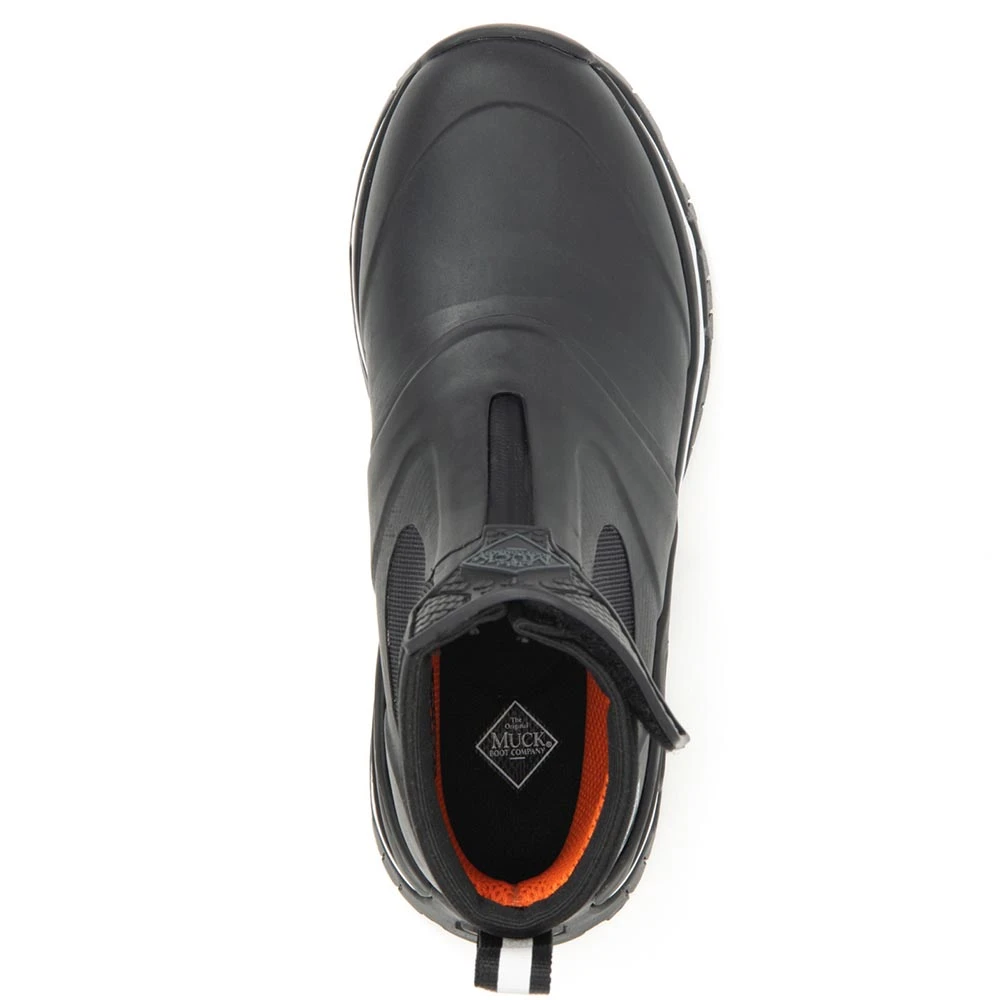 Muck Boots: Women's AXWZ 000 Black White Apex Mid Zip Boot 4 Muck Boots: Women's AXWZ 000 Black White Apex Mid Zip Boot - Image 4