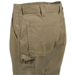 Carhartt Pants: Men's B324 DKH Dark Khaki Relaxed Fit Cotton Pants -Fashion Clothing Store b324dkh carharttl 01