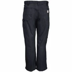 Carhartt Pants: Men's B342 BLK Black Ripstop Cotton Cargo Work Pants 7 Carhartt Pants: Men's B342 BLK Black Ripstop Cotton Cargo Work Pants -Fashion Clothing Store b342blk carharttb 01