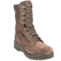 Belleville Boots: Men's 590 USMC USA-Made Brown Hot Weather Combat Boots -Fashion Clothing Store belleville 590 p 01