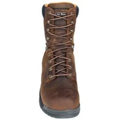 Carolina Boots: Men's Waterproof Brown CA8020 Slip-Resistant Work Boots -Fashion Clothing Store ca8020 carolinaf 01