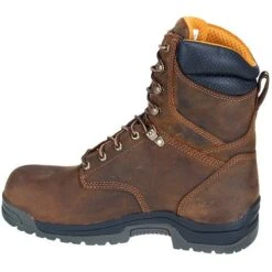 Carolina Boots: Men's Waterproof Brown CA8020 Slip-Resistant Work Boots -Fashion Clothing Store ca8020 carolinai 01