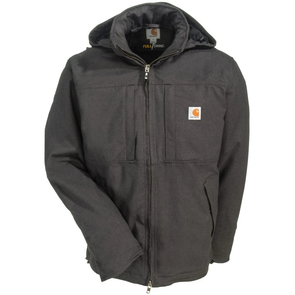 Carhartt Jackets: Men's 102207 029 Grey Insulated Water-Repellent Full Swing Cryder Jacket 4 Carhartt Jackets: Men's 102207 029 Grey Insulated Water-Repellent Full Swing Cryder Jacket - Image 4