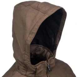 Carhartt Jackets: Men's Full Swing Cryder 102207 908 Brown Winter Jacket -Fashion Clothing Store carhartt 102207 908 h 01