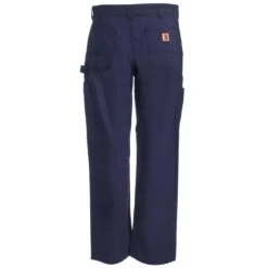 Carhartt Pants: Men's B151 NVY Navy Loose Fit Canvas Work Utility Pants -Fashion Clothing Store carhartt b151 b 01