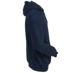 Carhartt Sweatshirts: Men's K288 472 New Navy Blue Midweight Hooded Logo Sweatshirt -Fashion Clothing Store carhartt k288472 r 01