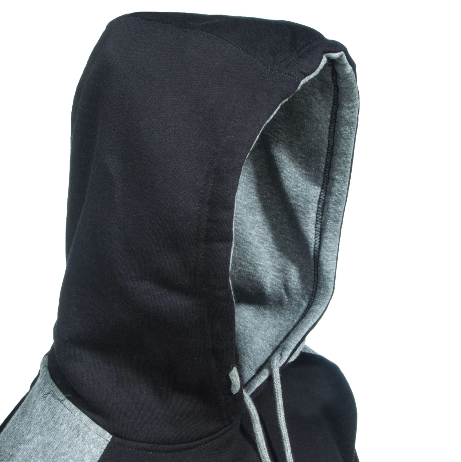 CAT Apparel Sweatshirts: Men's 1910802 016 Black Logo Panel Hooded Sweatshirt 4 CAT Apparel Sweatshirts: Men's 1910802 016 Black Logo Panel Hooded Sweatshirt - Image 4