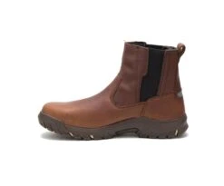 Caterpillar Boots: Women's P91027 Butterscotch Abbey Steel Toe Waterproof Slip On Work Boot -Fashion Clothing Store catw p91027 030419 s19 180