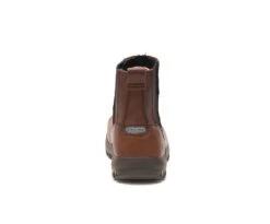 Caterpillar Boots: Women's P91027 Butterscotch Abbey Steel Toe Waterproof Slip On Work Boot -Fashion Clothing Store catw p91027 030419 s19 270