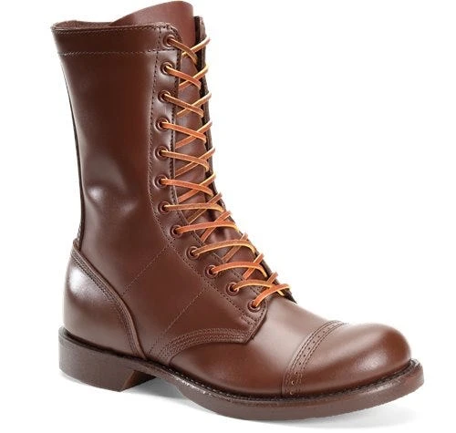 Corcoran Boots: Women's CV1516 Historic Brown 10" USA Made Jump Boot 1 Corcoran Boots: Women's CV1516 Historic Brown 10" USA Made Jump Boot