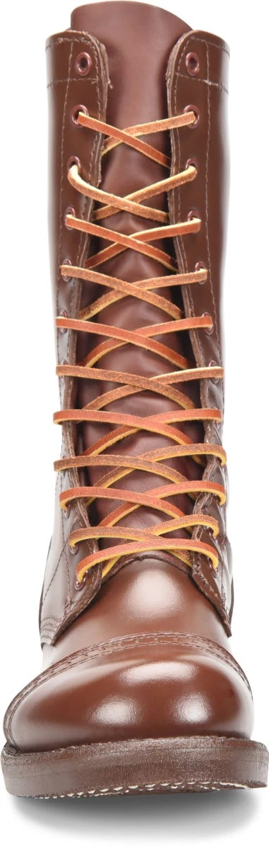 Corcoran Boots: Women's CV1516 Historic Brown 10" USA Made Jump Boot 4 Corcoran Boots: Women's CV1516 Historic Brown 10" USA Made Jump Boot - Image 4