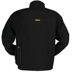 Radians Jacket: Men's DCHJ060 ABD1 Black Dewalt Unisex Soft Shell Heated Jacket -Fashion Clothing Store dchj060ab m2