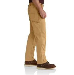Carhartt Pants: Men's 102802 918 Hickory Rugged Flex Rigby Double Front Pants -Fashion Clothing Store download 2021 07 15t133047.166