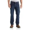 Carhartt Jeans: Men's 102804 498 Superior Rugged Flex Relaxed Fit Straight Leg 5 Pocket Jeans