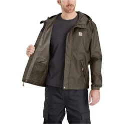 Carhartt Jackets: Men's 103510 217 Tarmac Storm Defender Loose Fit Midweight Jacket -Fashion Clothing Store download 2022 05 10t123009.276