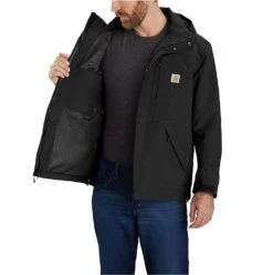 Carhartt Jackets: Men's 104670 BLK Black Storm Defender Loose Fit Heavyweight Jacket 6 Carhartt Jackets: Men's 104670 BLK Black Storm Defender Loose Fit Heavyweight Jacket -Fashion Clothing Store download 2022 05 10t130631.212