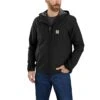 Carhartt Jacket: Men's 104671 N04 Black Rain Defender Relaxed Fit Lightweight Jacket