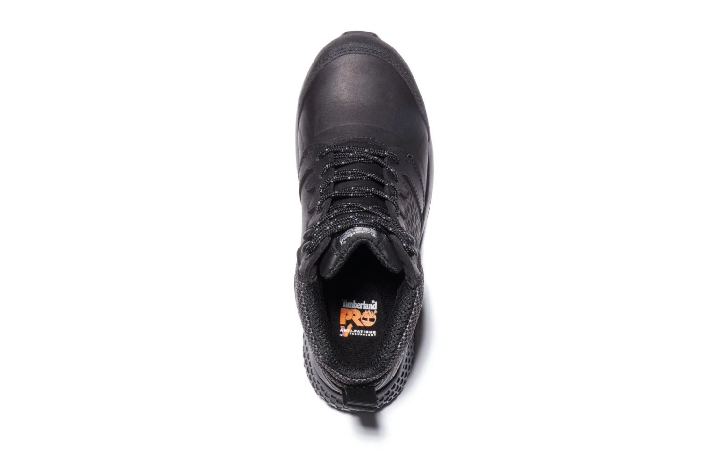 Timberland Pro Boots: Women's A21QA Black Grey Reaxion Composite Toe Waterproof Hiker 3 Timberland Pro Boots: Women's A21QA Black Grey Reaxion Composite Toe Waterproof Hiker - Image 3