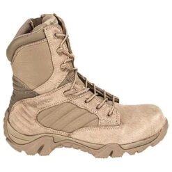 Bates Boots: Men's Tan EH 2276 Water-Resistant Composite Toe Military Boot -Fashion Clothing Store e02276st bateso 01 2