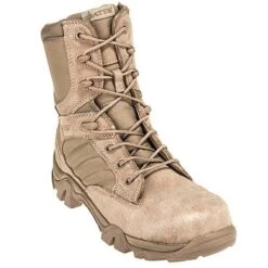 Bates Boots: Men's Tan EH 2276 Water-Resistant Composite Toe Military Boot -Fashion Clothing Store e02276st batesp 01 2