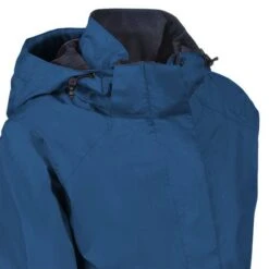 Eddie Bauer Jackets: Women's EB551 DPS Blue Waterproof Breathable Rain Jacket -Fashion Clothing Store eddie bauer eb551 blu cd 01