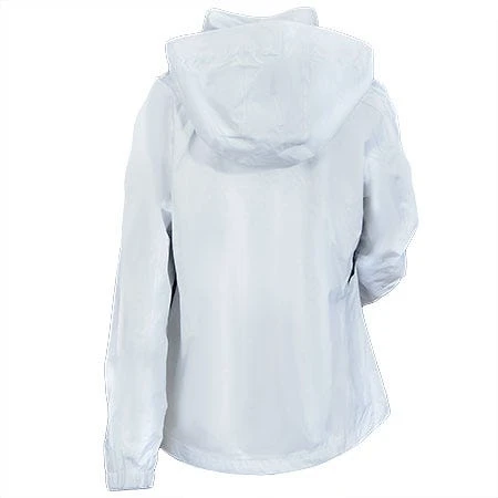 Eddie Bauer Jackets: Women's White EB551 WHT Waterproof Hooded Rain Jacket 1 Eddie Bauer Jackets: Women's White EB551 WHT Waterproof Hooded Rain Jacket