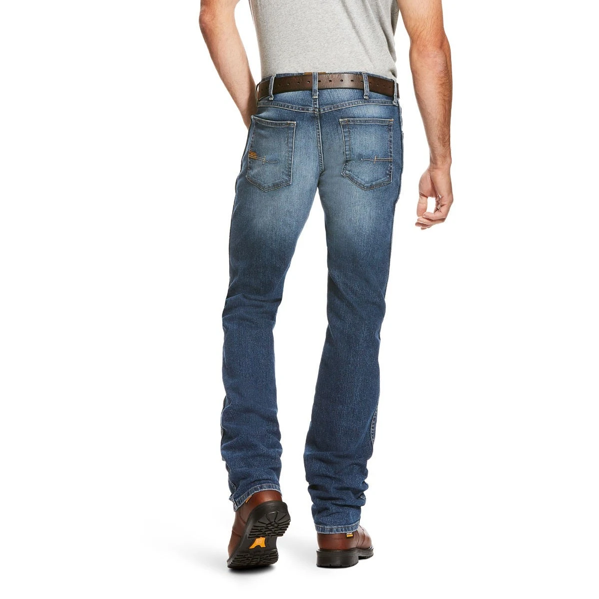 Ariat Rebar Jeans: Men's 10022605 Rebar M3 Loose DuraStretch Basic Stackable Straight Leg Jean 2 Ariat Rebar Jeans: Men's 10022605 Rebar M3 Loose DuraStretch Basic Stackable Straight Leg Jean - Image 2