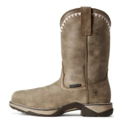 Ariat Boots: Women's 10029498 Brown Bomber Anthem Deco Composite Toe Work Boot 7 Ariat Boots: Women's 10029498 Brown Bomber Anthem Deco Composite Toe Work Boot -Fashion Clothing Store f19 wms west couto 10029498 side