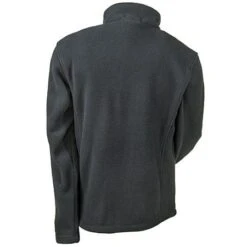 Port Authority Jackets: Men's Grey F217 GRY Full Zip Fleece Jacket