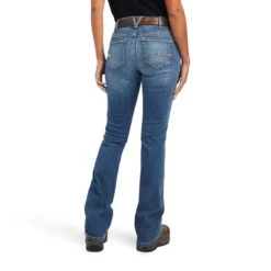 Ariat Rebar Jeans: Women's 10041067 Malibu Riveter Boot Cut Jean 11 Ariat Rebar Jeans: Women's 10041067 Malibu Riveter Boot Cut Jean -Fashion Clothing Store f22 wms work 10041067 back