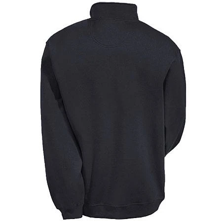 Sport-Tek Sweatshirts: Men's ST253 BK Black Colorfast Quarter Zip Sweatshirt 1 Sport-Tek Sweatshirts: Men's ST253 BK Black Colorfast Quarter Zip Sweatshirt
